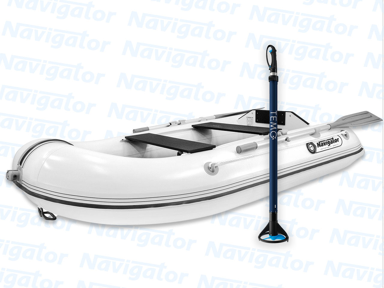 Navigator LP240BK and TEMO450 Electric Outboard