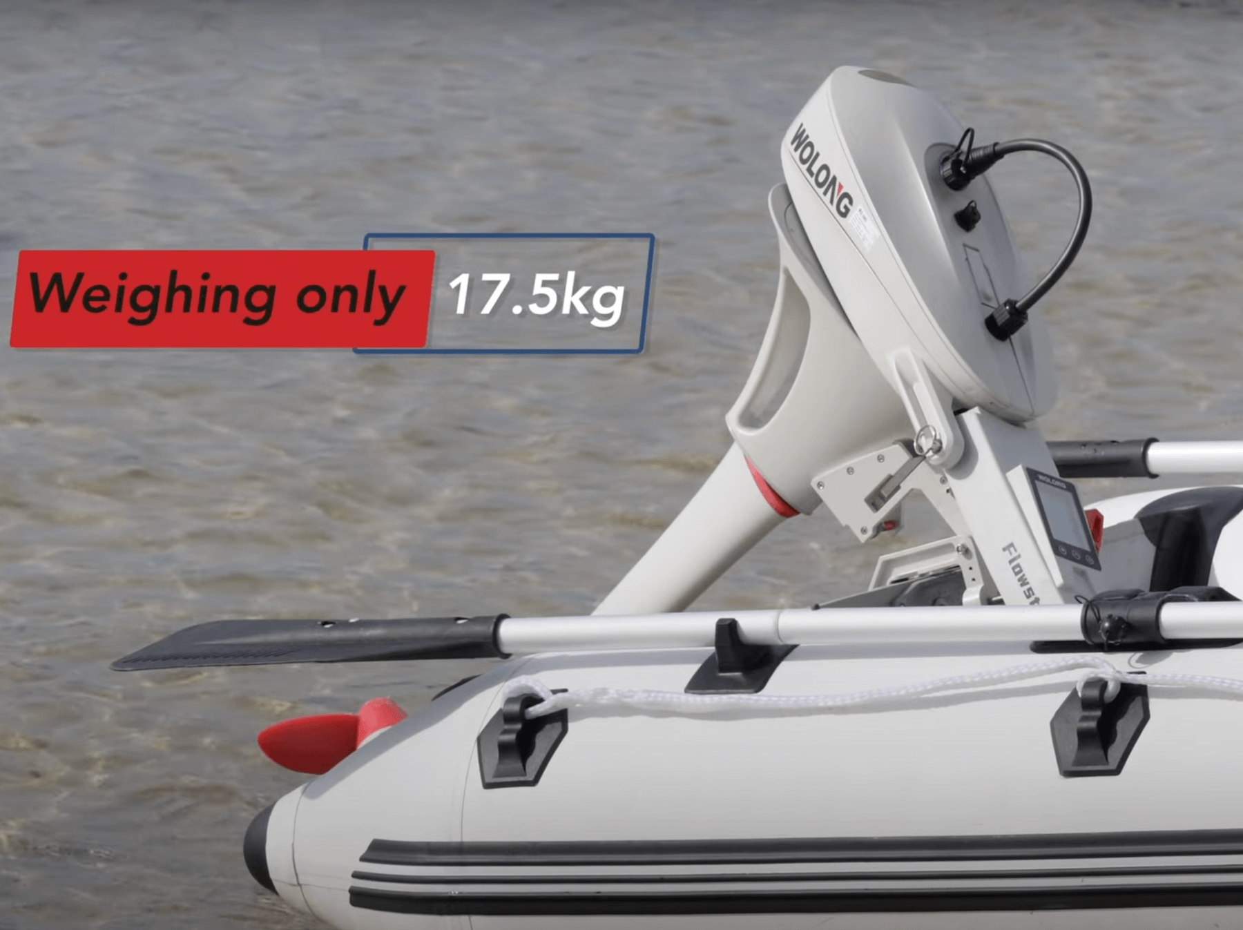 electric outboard wolong flowstar 17.5 kg