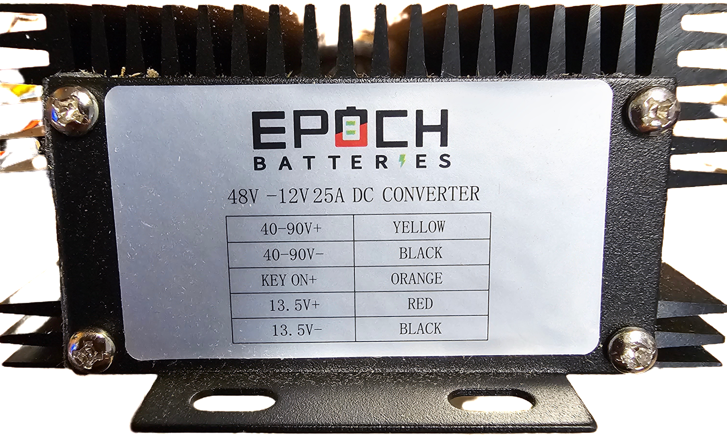 Buy Epoch Batteries 48 to 12v Voltage Reducer and other accessories in Canada and the United States.