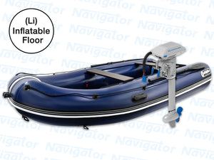 Buy Navigator LI 400 + ePropulsion Navy 3.0 Evo with E60 Battery Bundle. An Inflatable Boats with Outboards For Sale in Canada and The U.S.