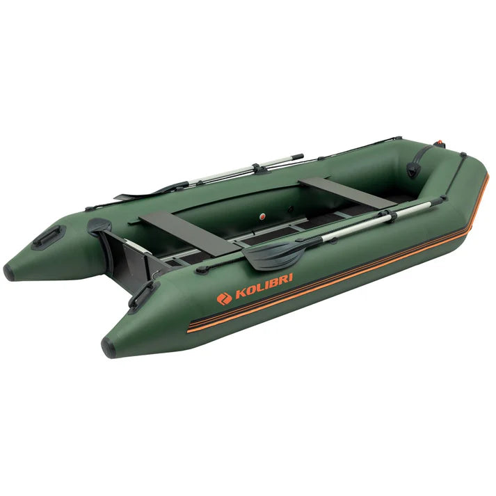 Inflatable motor boat Kolibri KM-360D Green