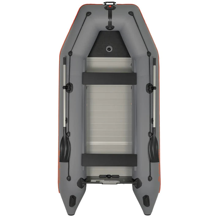 Inflatable motor boat Kolibri KM-360D Gray