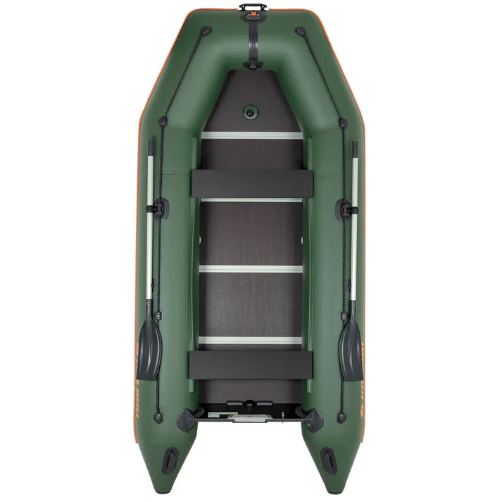 Inflatable motor boat Kolibri KM-360D Green