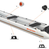 Inflatable Canoe Kolibri KM-330C