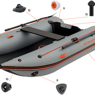 Inflatable boat Kolibri Catamaran KM-300CM