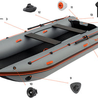 Buy Kolibri KM-420CM and other Inflatable boat accessories in Canada and the United States.
