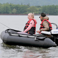 parsun joy 1.2 electric outboard motor in inflatable boat Canada