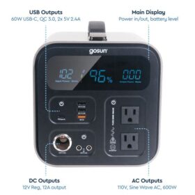 Buy a Compact and Portable Power Bank GoSun 1100W in canada