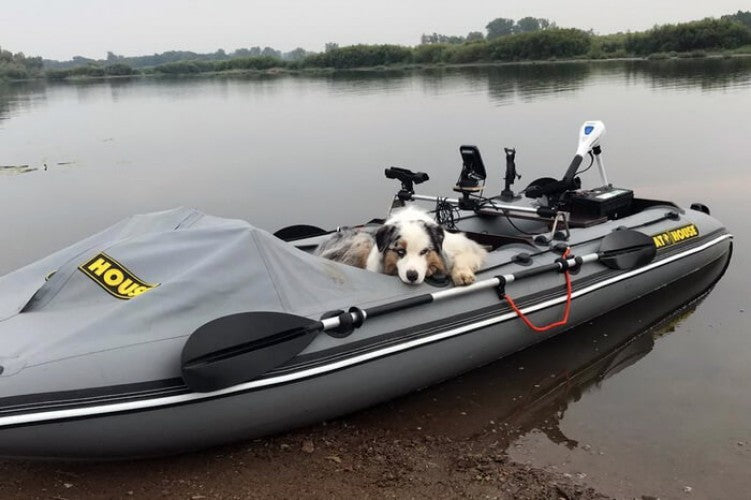 Inflatable Boat Pontoon Catamaran BoatHouse SF395