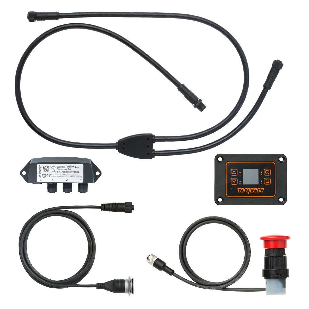Torqeedo Throttle - sail side mounting