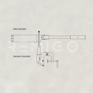 Remigo Spare Tiller Bracket Blueprint