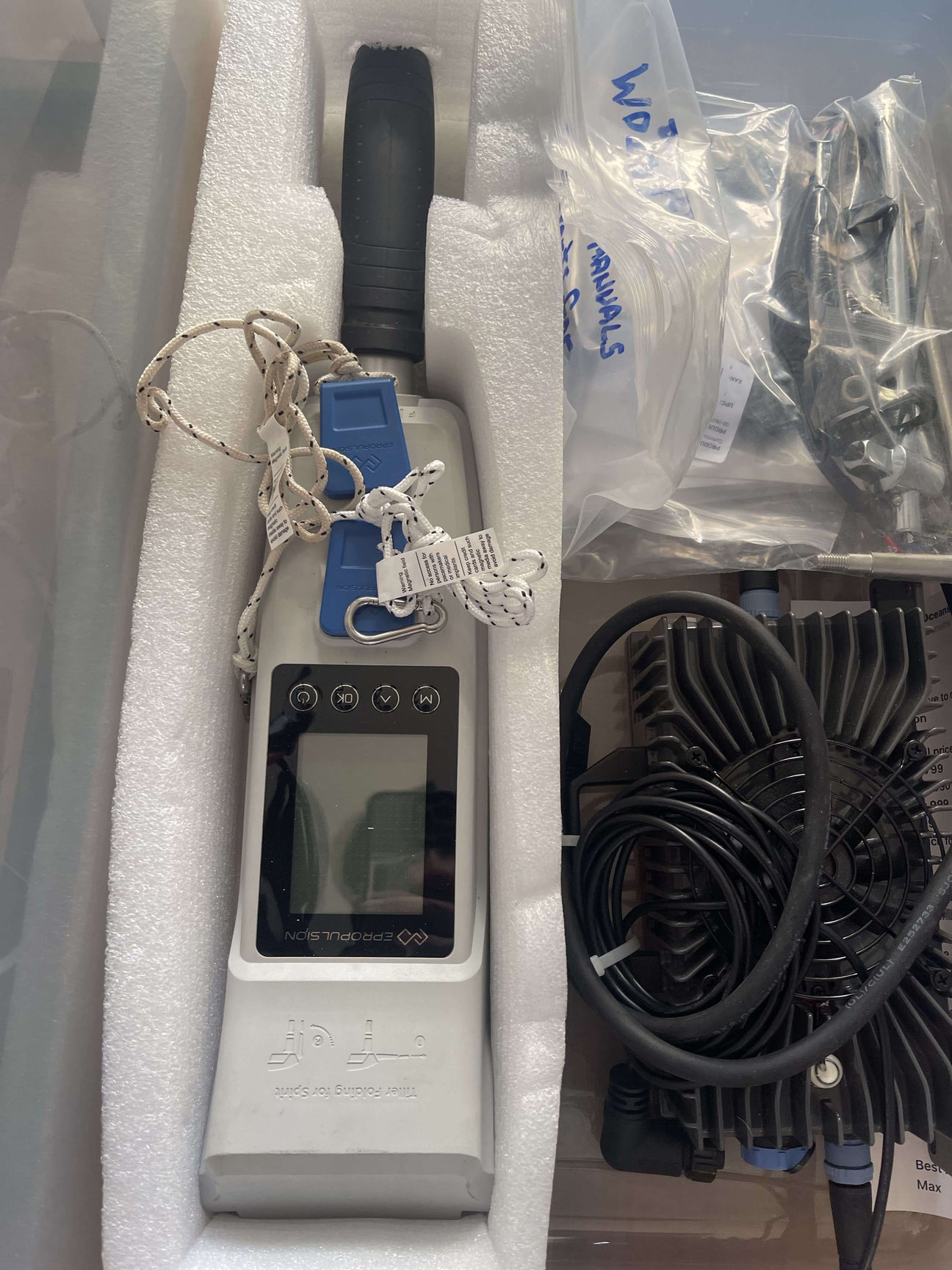 USED ePropulsion Navy 3.0kw 6hp Electric Outboard