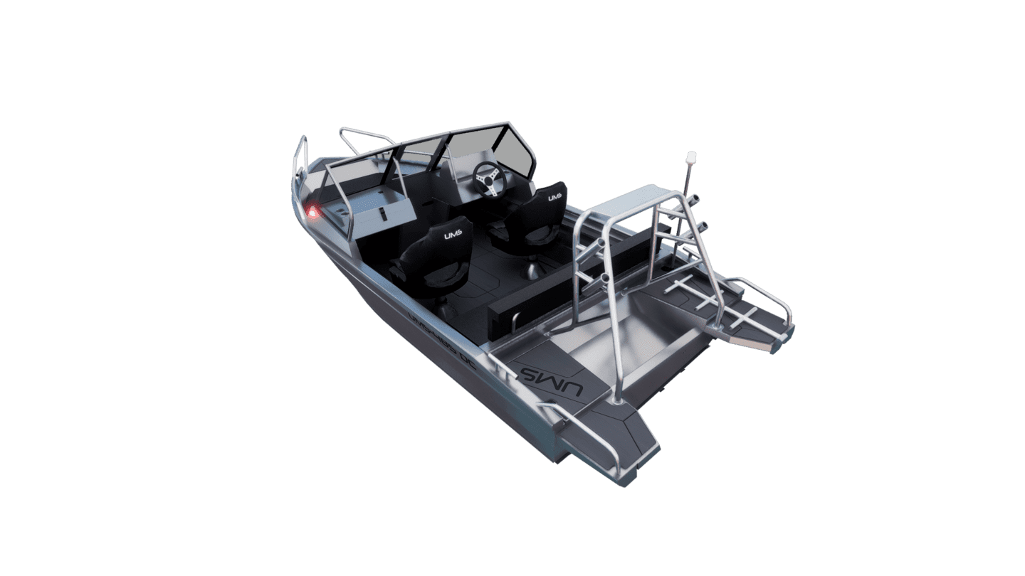 Buy UMS 485 DC aluminum boat and other accessories in Canada and the United States.