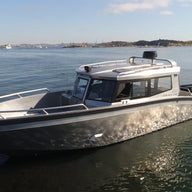aluminum boats with cab 