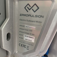 USED ePropulsion Navy 3.0kw 6hp Electric Outboard