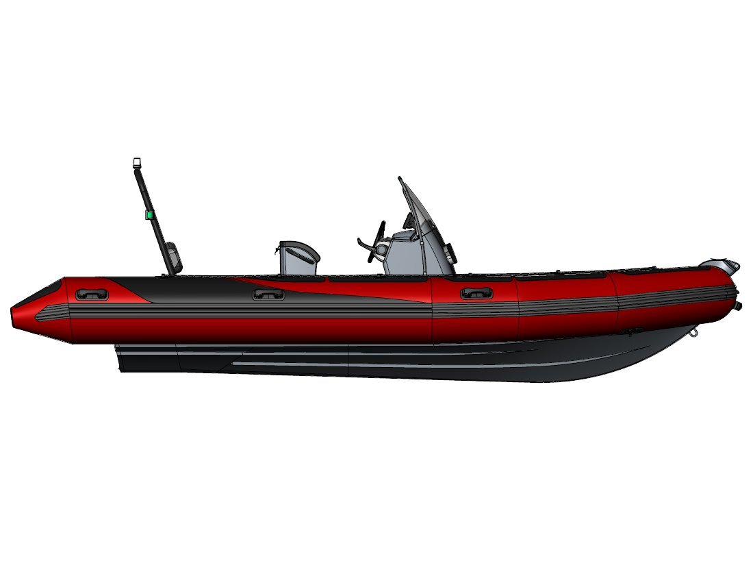 Boat Adventure Vesta V-585 3D Side