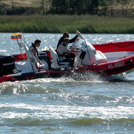 Boat Adventure Vesta V-650 Red on Water
