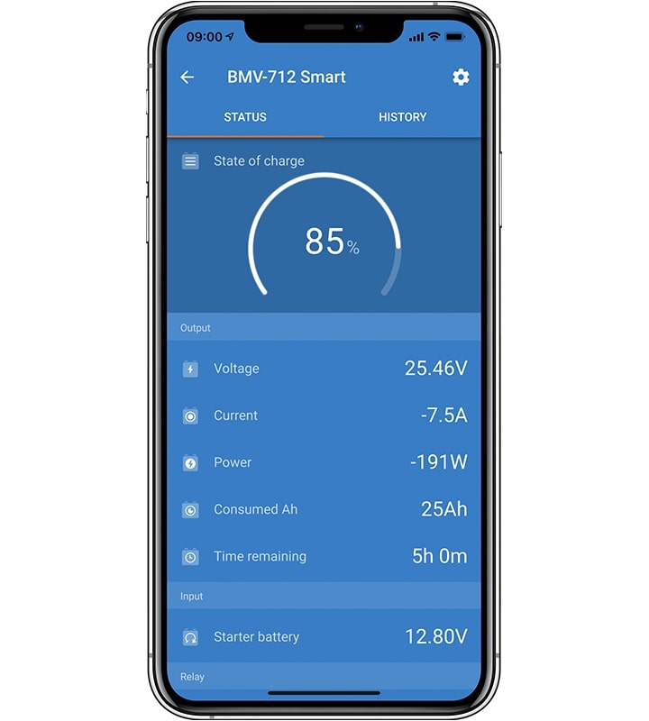 Victron Bluetooth Battery App