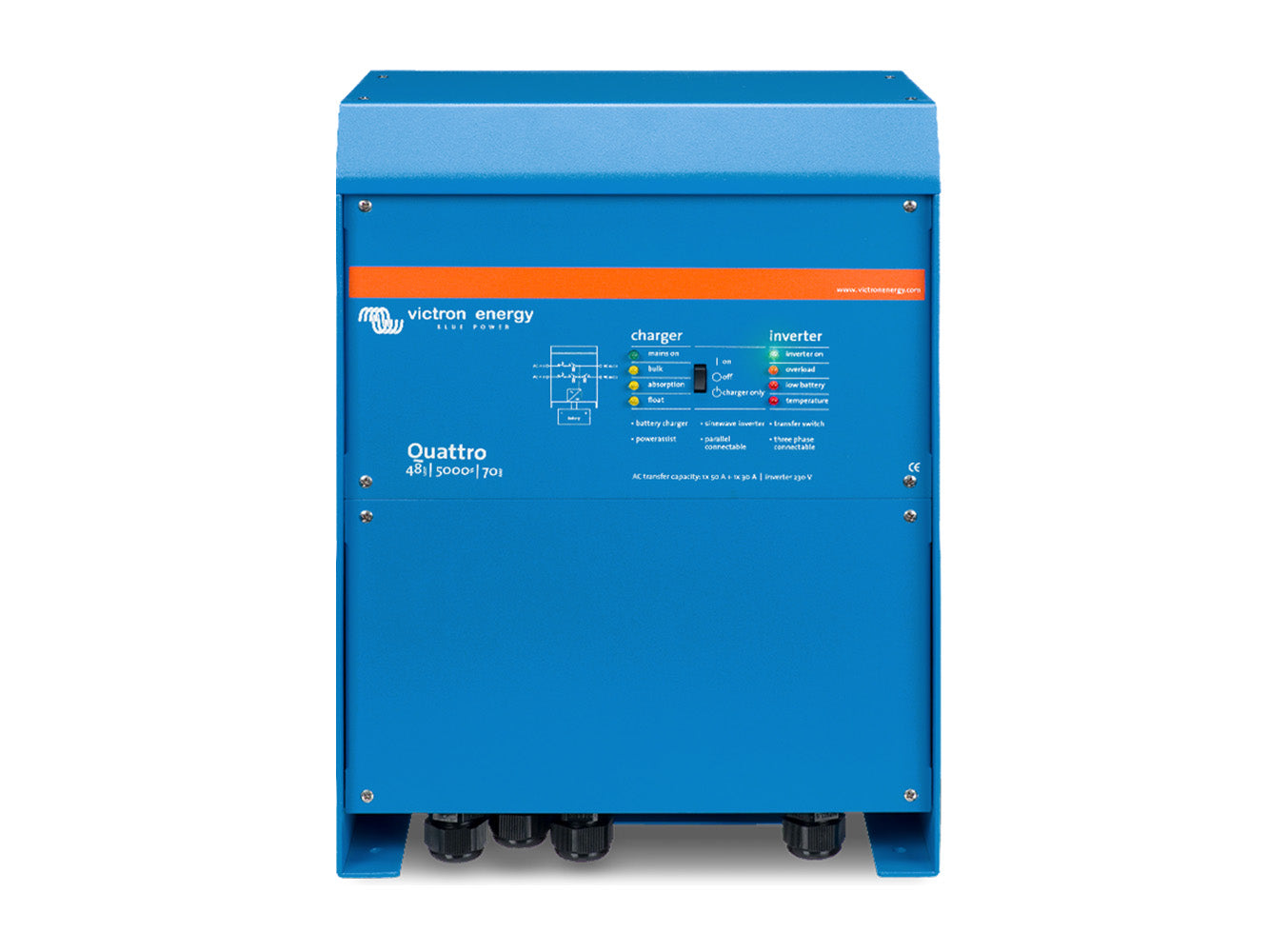 Victron Quattro Inverter Charger Front