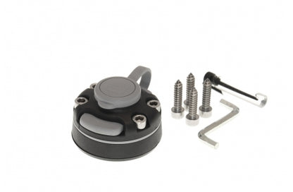 Universal lock and mounting pad for hardboard installation Borika NLB (Black)