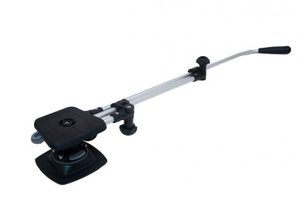 Fishfinder top plate with transducer arm mount and mount kit for installation on inflatable side NT600+NMp224 | 100 x 100 mm FOR SALE!