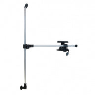 Fishfinder top plate with transducer arm mount and mount kit for installation on inflatable side NT600+NMp224 | 100 x 100 mm FOR SALE!