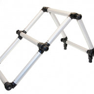 Folding aluminum tube ladder Nl032 | Ø32 mm FOR SALE