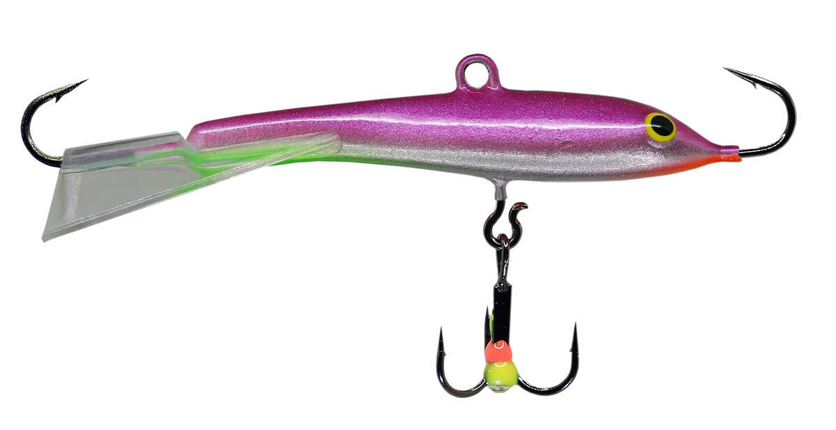 Jigging Lures Tackle Jigs Jigg UV Colors Epoxy Treble Hook Classic 39 For Sale