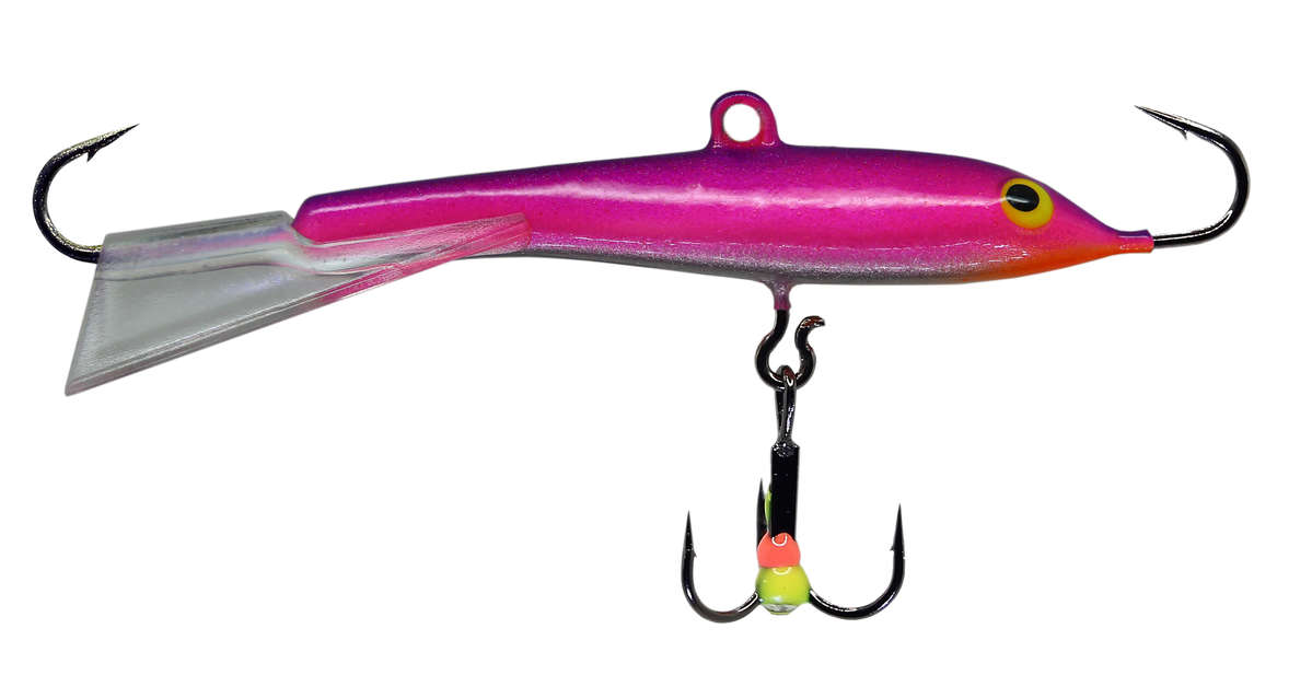 Jigging Lures Tackle Jigs Jigg UV Colors Epoxy Treble Hook Classic 45 For Sale