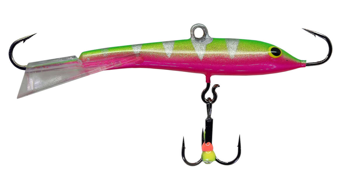 Jigging Lures Tackle Jigs Jigg UV Colors Epoxy Treble Hook Classic 47 For Sale