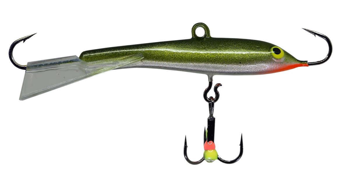 Jigging Lures Tackle Jigs Jigg UV Colors Epoxy Treble Hook Classic 48 For Sale