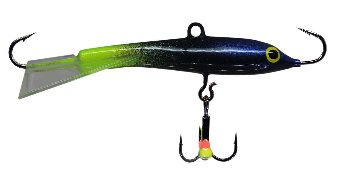 Jigging Lures Tackle Jigs Jigg UV Colors Epoxy Treble Hook Classic 50 For Sale