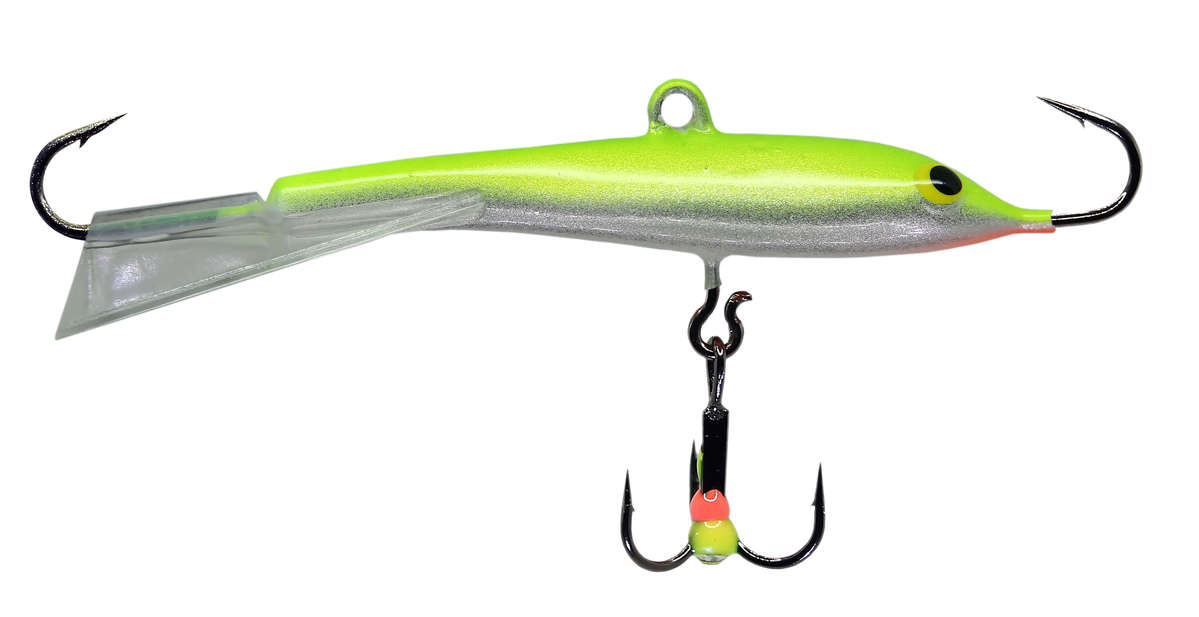 Jigging Lures Tackle Jigs Jigg UV Colors Epoxy Treble Hook Classic 8