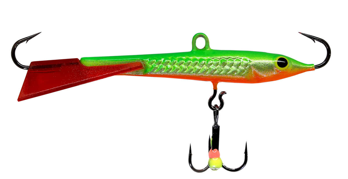 Jigging Lures Tackle Jigs Jigg UV Colors Epoxy Treble Hook New 24