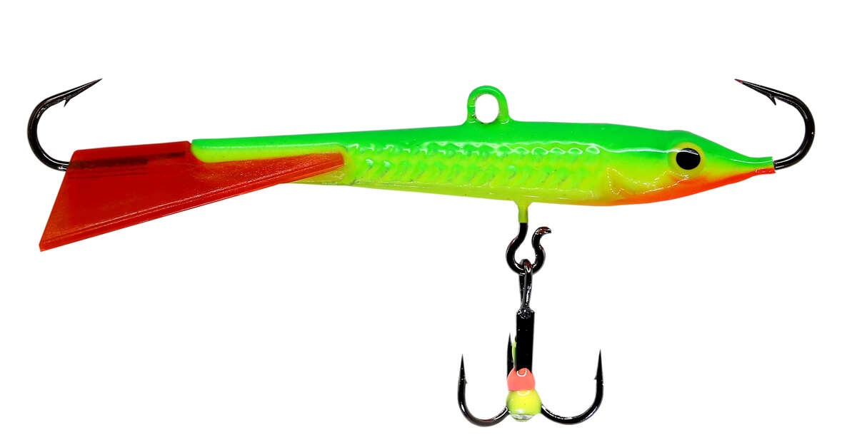 Jigging Lures Tackle Jigs Jigg UV Colors Epoxy Treble Hook New 29