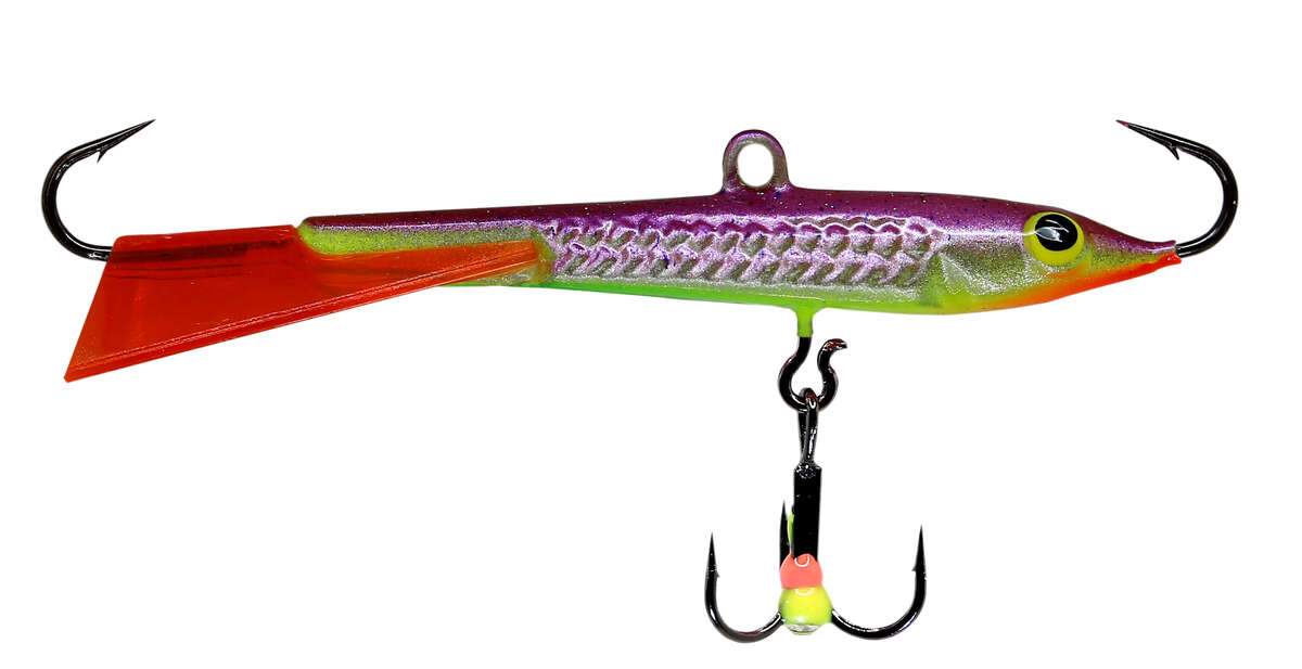 Jigging Lures Tackle Jigs Jigg UV Colors Epoxy Treble Hook New 37