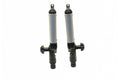 Rotatable round rail extender ND120 | 120 mm, 2 pcs