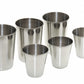 Set of stainless steel cups Nl221 | 60 mL, 150 mL FOR SALE