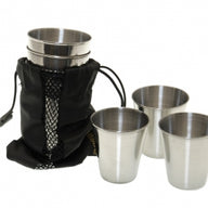Set of stainless steel cups Nl221 | 60 mL, 150 mL FOR SALE