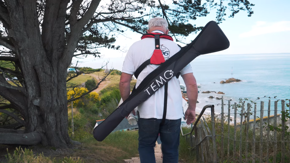 Portable Electric Outboard TEMO 450 + FREE BAG