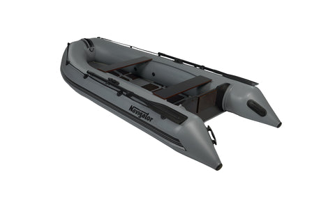 Inflatable motor boat with slated floor for sale in canada