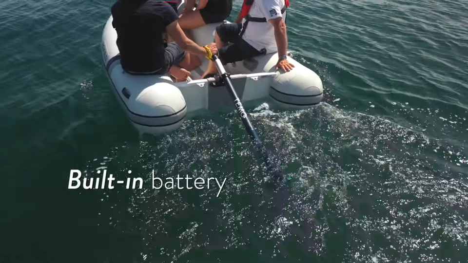 Portable Electric Outboard TEMO 450 + FREE BAG
