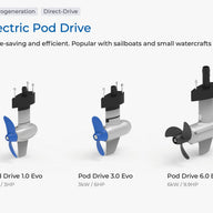 ePropulsion Electric Pod Drive 3.0 Evo 3kW / 6HP
