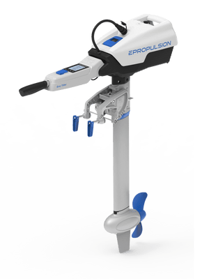 electro electric outboard motor for inflatable boat rib epropulsion spirit 1.0 evo