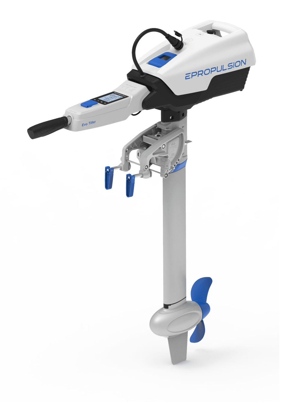 Electric Outboard Motor Epropulsion Spirit 1.0 Evo Tiller 3HP 1kW