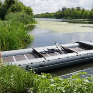 inflatable catamaran pontoon motor rowing boat tm660 for sale for 20 person