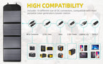 Portable Solar Panel Battery Charger ROCKSOLAR 100W 12V
