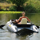 Inflatable Boat Pontoon Catamaran SF395 (Rear view)