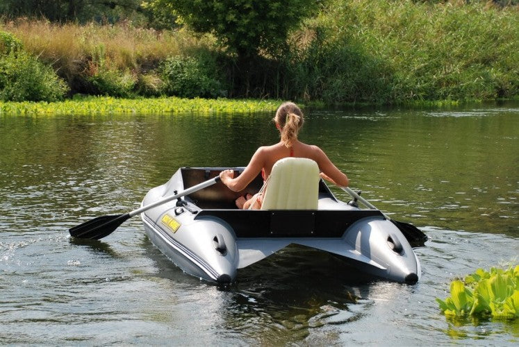 Inflatable Boat Pontoon Catamaran SF395 (Rear view)