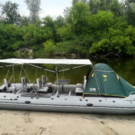 inflatable catamaran pontoon motor rowing boat tm660 for sale for 20 person